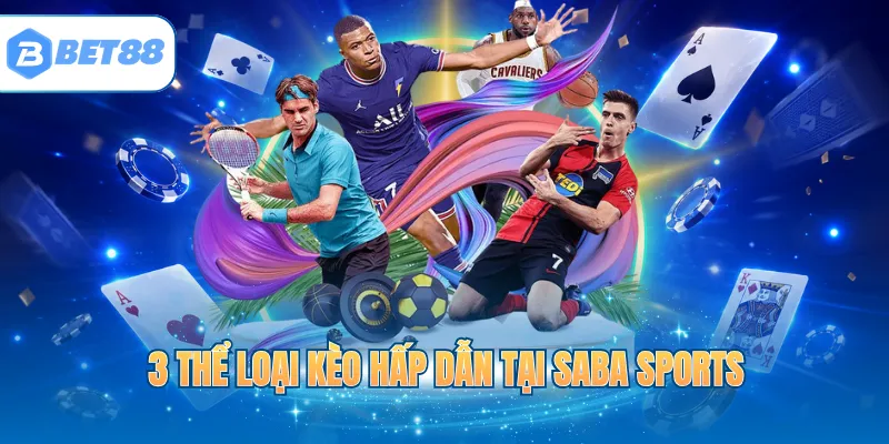 3 thể loại kèo hấp dẫn tại SABA Sports