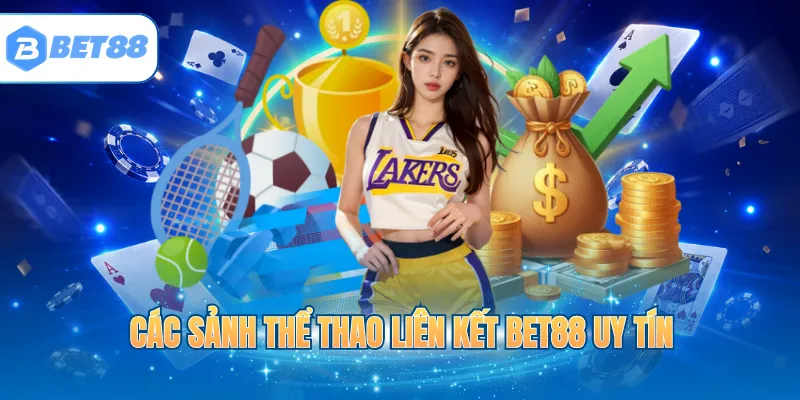 Các sảnh thể thao liên kết BET88 uy tín