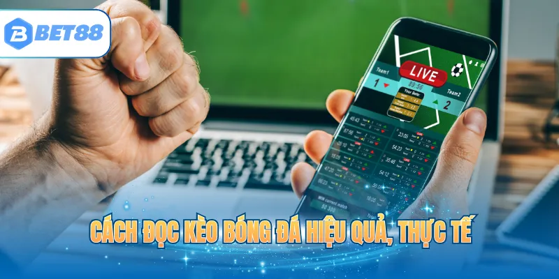 Cách đọc kèo bóng đá hiệu quả, thực tế