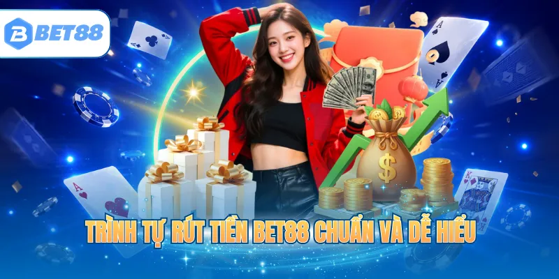 Trình tự rút tiền BET88 chuẩn và dễ hiểu